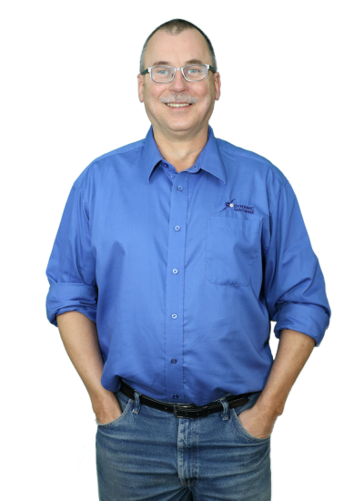 Gary Kauk, Production Supervisor for Dynamic Machine Corp's Maching Division