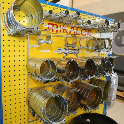 Dynamic Machine Corp parts store_air compressor hose clamps