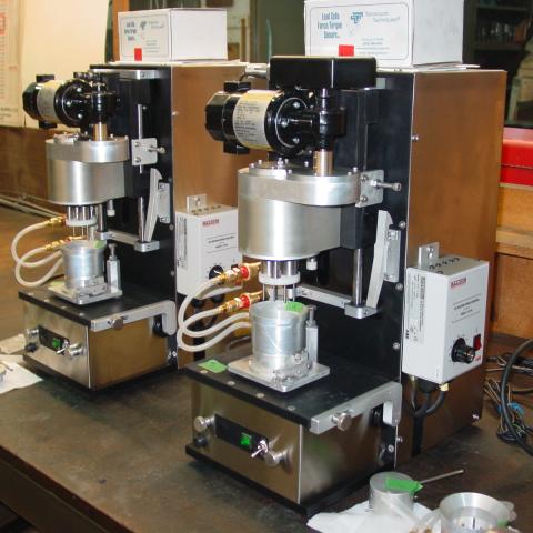Custom laboratory mixer manufactured by Dynamic Machine Corp